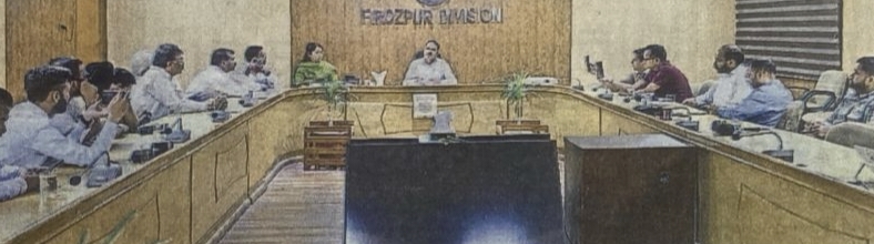 ਰੇਲ ਮੰਡਲ ਫਿਰੋਜ਼ਪੁਰ ਨੇ 2025-26 'ਚ ਪੁੱਟੀਆਂ ਨਵੀਆਂ ਪੁਲਾਂਘਾਂ