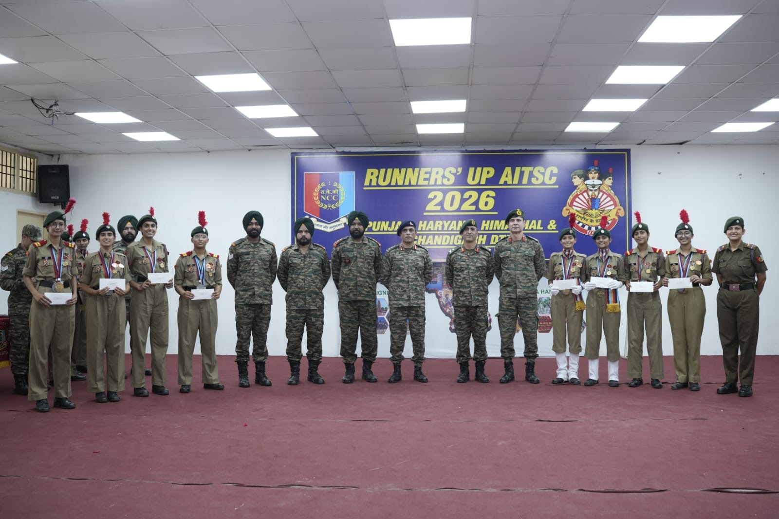 AITSC 2026: ਸੀਨੀਅਰ ਵਿੰਗ ਲੜਕੀਆਂ ਨੇ ਰਚਿਆ ਇਤਿਹਾਸ, PHHP & C ਡਾਇਰੈਕਟੋਰੇਟ ਨੇ ਜਿੱਤੇ 42 ਤਮਗੇ