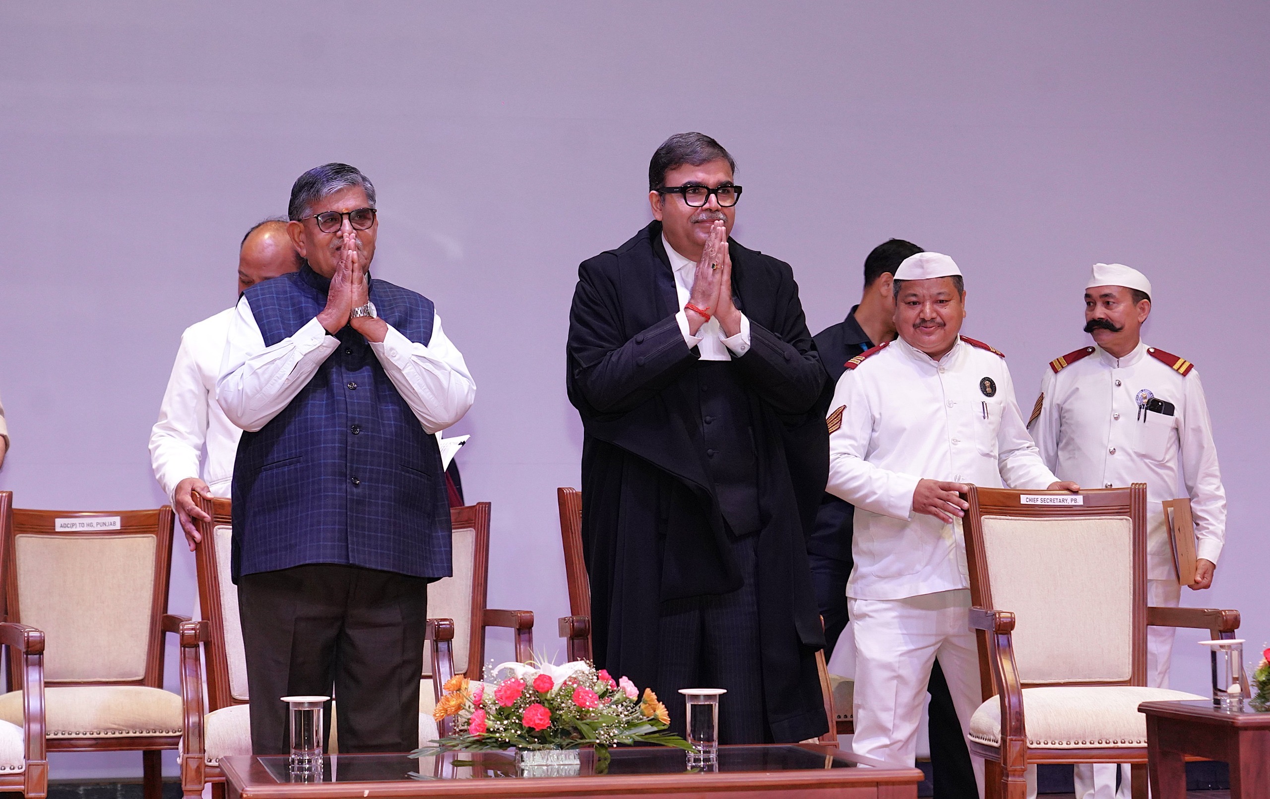 Justice Ashwani Kumar Mishra Takes Oath as Chief Justice of Punjab and Haryana High Court