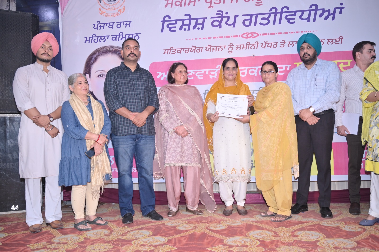 ਮਹਿਲਾ ਭਲਾਈ ਸਕੀਮਾਂ ਬਾਰੇ ਵੱਧ ਤੋਂ ਵੱਧ ਜਾਗਰੂਕਤਾ ਫੈਲਾਈ ਜਾਵੇ: ਰਾਜ ਲਾਲੀ ਗਿੱਲ